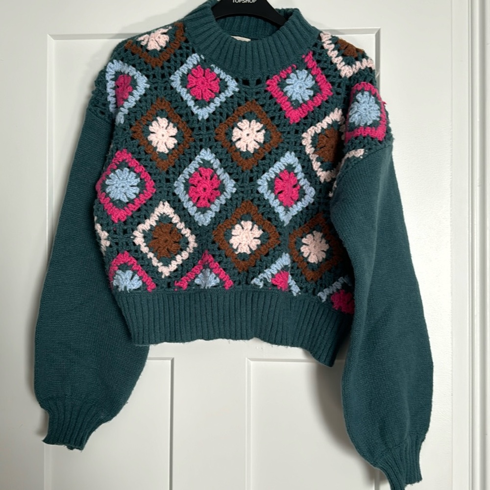 VICI Collection - Crochet Sweater Size S/M